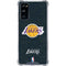 NBA Los Angeles Lakers Black Primary Logo Galaxy S20 FE Clear Case