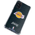 NBA Los Angeles Lakers Black Primary Logo Galaxy S20 FE Clear Case
