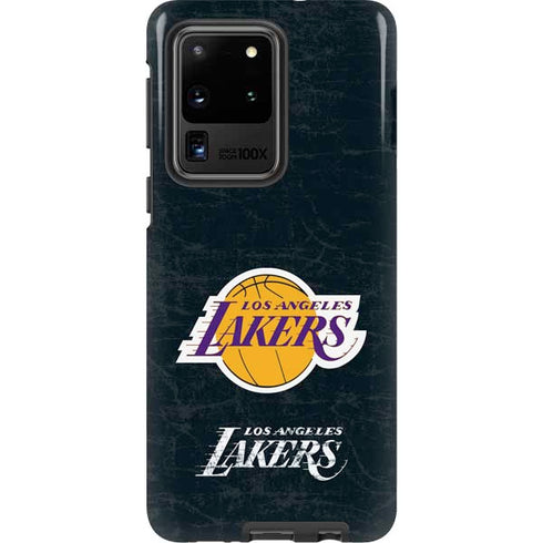 NBA Los Angeles Lakers Black Primary Logo Galaxy S20 Ultra 5G Pro Case