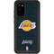 NBA Los Angeles Lakers Black Primary Logo Galaxy S20 Waterproof Case
