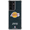 NBA Los Angeles Lakers Black Primary Logo Galaxy S21 Ultra 5G Clear Case