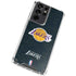 NBA Los Angeles Lakers Black Primary Logo Galaxy S21 Ultra 5G Clear Case