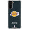 NBA Los Angeles Lakers Black Primary Logo Galaxy S22 Plus Clear Case