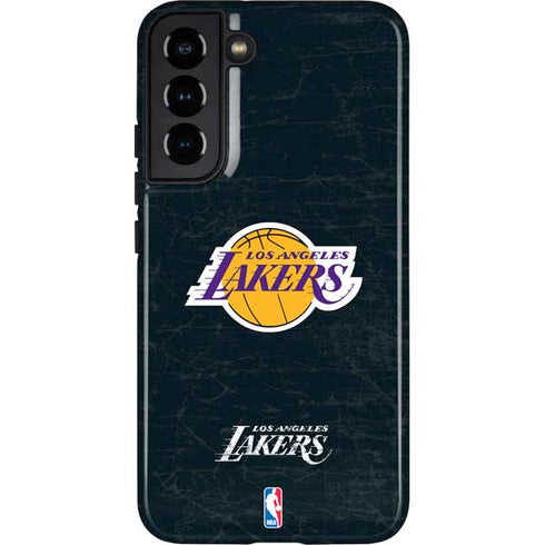 NBA Los Angeles Lakers Black Primary Logo Galaxy S22 Plus Pro Case