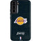 NBA Los Angeles Lakers Black Primary Logo Galaxy S22 Plus Pro Case