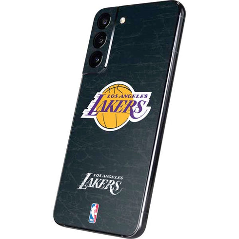 NBA Los Angeles Lakers Black Primary Logo Galaxy S22 Plus Skin