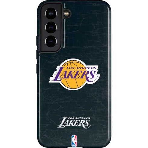 NBA Los Angeles Lakers Black Primary Logo Galaxy S22 Pro Case