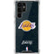NBA Los Angeles Lakers Black Primary Logo Galaxy S22 Ultra Clear Case