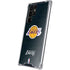 NBA Los Angeles Lakers Black Primary Logo Galaxy S22 Ultra Clear Case