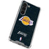 NBA Los Angeles Lakers Black Primary Logo Galaxy S23 Clear Case
