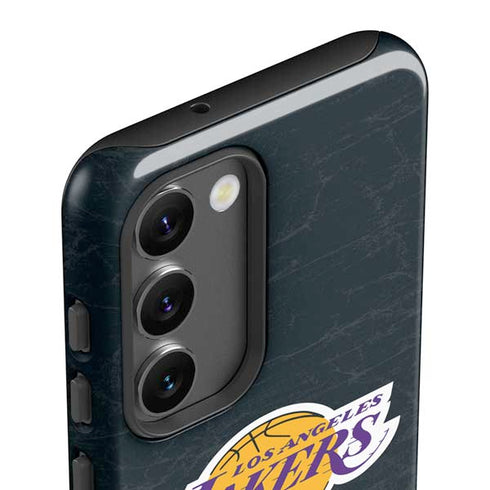 NBA Los Angeles Lakers Black Primary Logo Galaxy S23 Plus Pro Case
