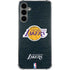 NBA Los Angeles Lakers Black Primary Logo Galaxy S24 Plus Clear Case
