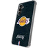 NBA Los Angeles Lakers Black Primary Logo Galaxy S24 Plus Clear Case