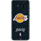 NBA Los Angeles Lakers Black Primary Logo Galaxy S8 Plus Skin