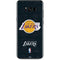 NBA Los Angeles Lakers Black Primary Logo Galaxy S8 Skin
