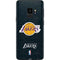NBA Los Angeles Lakers Black Primary Logo Galaxy S9 Skin