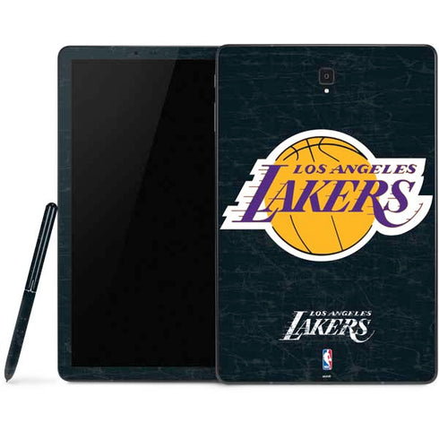 NBA Los Angeles Lakers Black Primary Logo Samsung Galaxy Tab Skin
