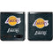 NBA Los Angeles Lakers Black Primary Logo Galaxy Z Flip Skin