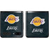 NBA Los Angeles Lakers Black Primary Logo Galaxy Z Flip Skin