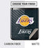 NBA Los Angeles Lakers Black Primary Logo Galaxy Z Flip Skin