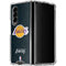NBA Los Angeles Lakers Black Primary Logo Galaxy Z Fold4 5G Clear Case