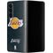 NBA Los Angeles Lakers Black Primary Logo Galaxy Z Fold4 5G Skin