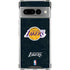 NBA Los Angeles Lakers Black Primary Logo Google Pixel 7 Pro Clear Case