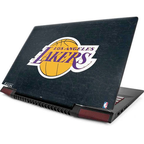 NBA Los Angeles Lakers Black Primary Logo Lenovo IdeaPad Skin