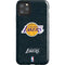 NBA Los Angeles Lakers Black Primary Logo iPhone 11 Pro Max Impact Case