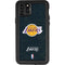 NBA Los Angeles Lakers Black Primary Logo iPhone 11 Pro Max Waterproof Case