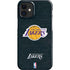 NBA Los Angeles Lakers Black Primary Logo iPhone 12 Mini Lite Case