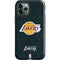 NBA Los Angeles Lakers Black Primary Logo iPhone 12 Pro Max Impact Case