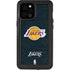 NBA Los Angeles Lakers Black Primary Logo iPhone 12 Pro Max Waterproof Case
