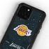 NBA Los Angeles Lakers Black Primary Logo iPhone 12 Pro Waterproof Case