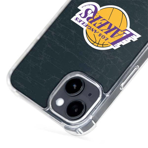 NBA Los Angeles Lakers Black Primary Logo iPhone 13 MagSafe Case