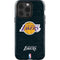 NBA Los Angeles Lakers Black Primary Logo iPhone 13 Pro Impact Case