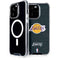 NBA Los Angeles Lakers Black Primary Logo iPhone 13 Pro MagSafe Case