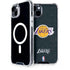 NBA Los Angeles Lakers Black Primary Logo iPhone 15 MagSafe Case