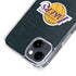 NBA Los Angeles Lakers Black Primary Logo iPhone 15 Plus MagSafe Case