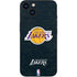 NBA Los Angeles Lakers Black Primary Logo iPhone 15 Plus Skin