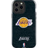 NBA Los Angeles Lakers Black Primary Logo iPhone 15 Pro Max Impact Case