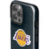 NBA Los Angeles Lakers Black Primary Logo iPhone 15 Pro Max Impact Case