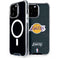 NBA Los Angeles Lakers Black Primary Logo iPhone 15 Pro Max MagSafe Case