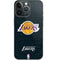 NBA Los Angeles Lakers Black Primary Logo iPhone 14 Pro Skin