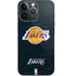NBA Los Angeles Lakers Black Primary Logo iPhone 14 Pro Skin