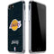 NBA Los Angeles Lakers Black Primary Logo iPhone SE (2nd & 3rd Gen) Clear Case