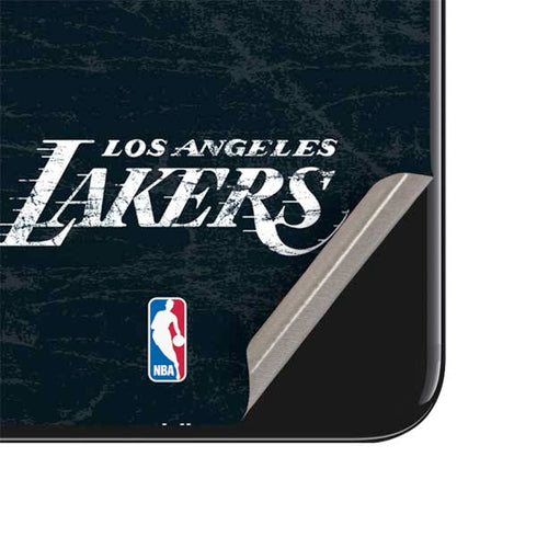 NBA Los Angeles Lakers Black Primary Logo iPhone SE (2nd & 3rd Gen) Skin