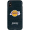 NBA Los Angeles Lakers Black Primary Logo iPhone X Pro Case