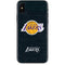 NBA Los Angeles Lakers Black Primary Logo iPhone X Skin