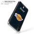 NBA Los Angeles Lakers Black Primary Logo iPhone XS Max Clear Case